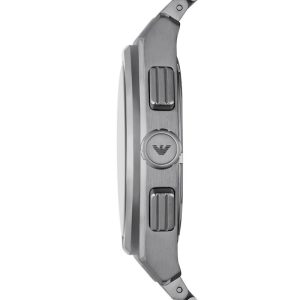 Alternative view of Emporio Armani Men’s Quartz Silver Stainless Steel Black Dial 43mm Watch AR11560 (Shelf Leftover)