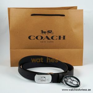 Alternative view of Coach Women’s Reversible Leather Belt with Buckle Gift Set CH-10001