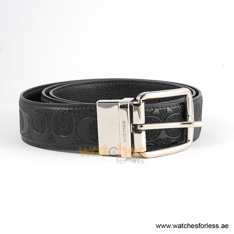 Coach Men’s Reversible Leather Belt with Buckle Gift Set CH-10005 - Image 4