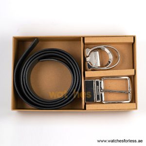 Coach Men’s Reversible Leather Belt with Buckle Gift Set CH-10005