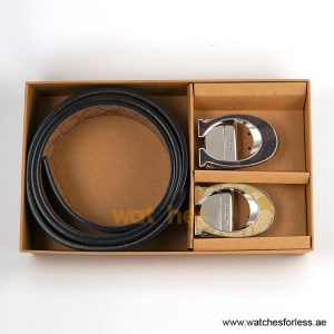 Coach Men’s Reversible Leather Belt with Buckle Gift Set CH-10008