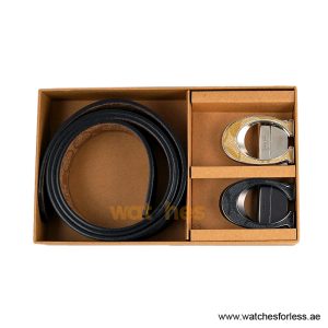 Coach Men’s Reversible Leather Belt with Buckle Gift Set CH-10016