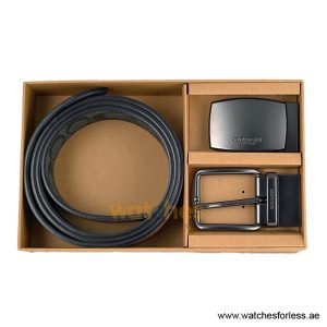 Coach Men’s Reversible Leather Belt with Buckle Gift Set CH-10019