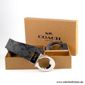 Alternative view of Coach Men’s Reversible Leather Belt with Buckle Gift Set CH-10022