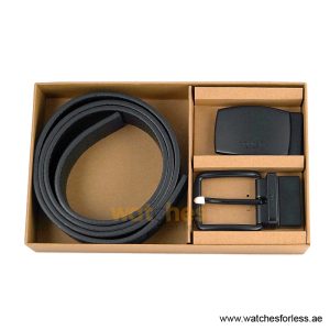 Coach Men’s Reversible Leather Belt with Buckle Gift Set CH-10023