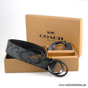 Alternative view of Coach Men’s Reversible Leather Belt with Buckle Gift Set CH-10028