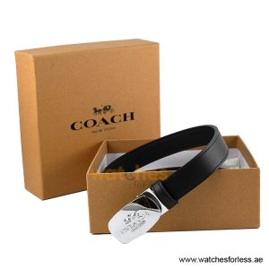 Coach Women’s Reversible Leather Belt with Buckle Gift Set CH-10030