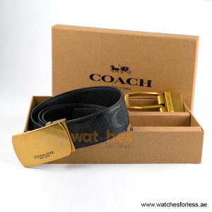 Alternative view of Coach Men’s Reversible Leather Belt with Buckle Gift Set CH-10042