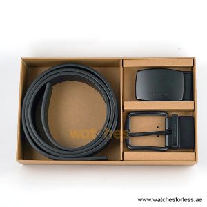 Coach Men’s Reversible Leather Belt with Buckle Gift Set CH-10044