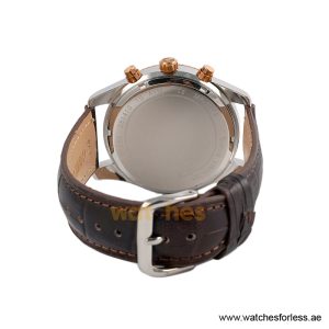 Michael Kors Men’s Quartz Brown Leather Strap Blue Dial 45mm Watch MK8412/1 (Shelf Leftover) - Image 4
