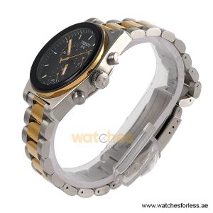 Alternative view of TISSOT Men’s Quartz Swiss Made Two-tone Stainless Steel Black Dial 40mm Watch T149.417.22.051.00 (Shelf Leftover)