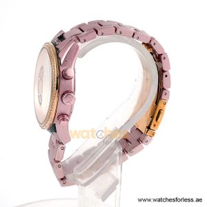 Alternative view of Michael Kors Women’s Quartz Pink Stainless Steel Rose Gold Dial 37mm Watch MK6753 (Shelf Leftover)