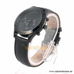 Alternative view of Michael Kors Men’s Quartz Black Leather Strap Black Dial 44mm Watch MK8919/1 (Shelf Leftover)