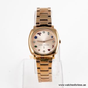 Marc by Marc Jacobs Women’s Quartz Rose Gold Stainless Steel Rose Gold Dial 34mm Watch MJ3550 (Shelf Leftover)