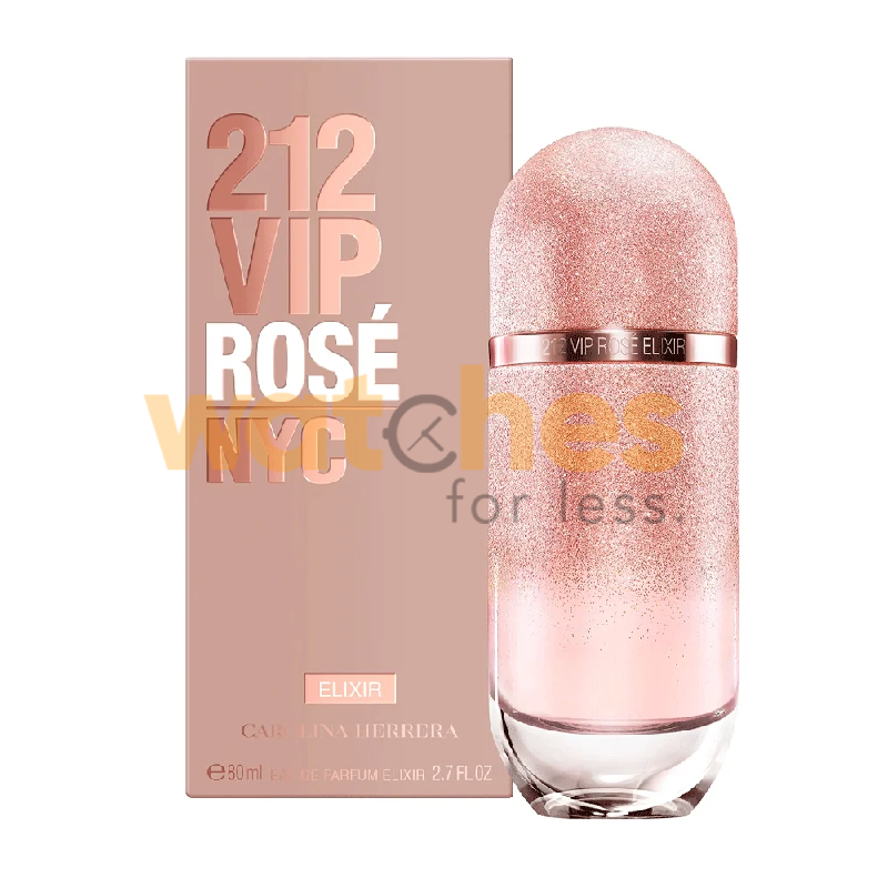 CAROLINA HERRERA 212 VIP ROSÉ ELIXIR EAU DE PARFUM FOR WOMEN 80ML (Original Perfume) (WFL Ref PO9845)