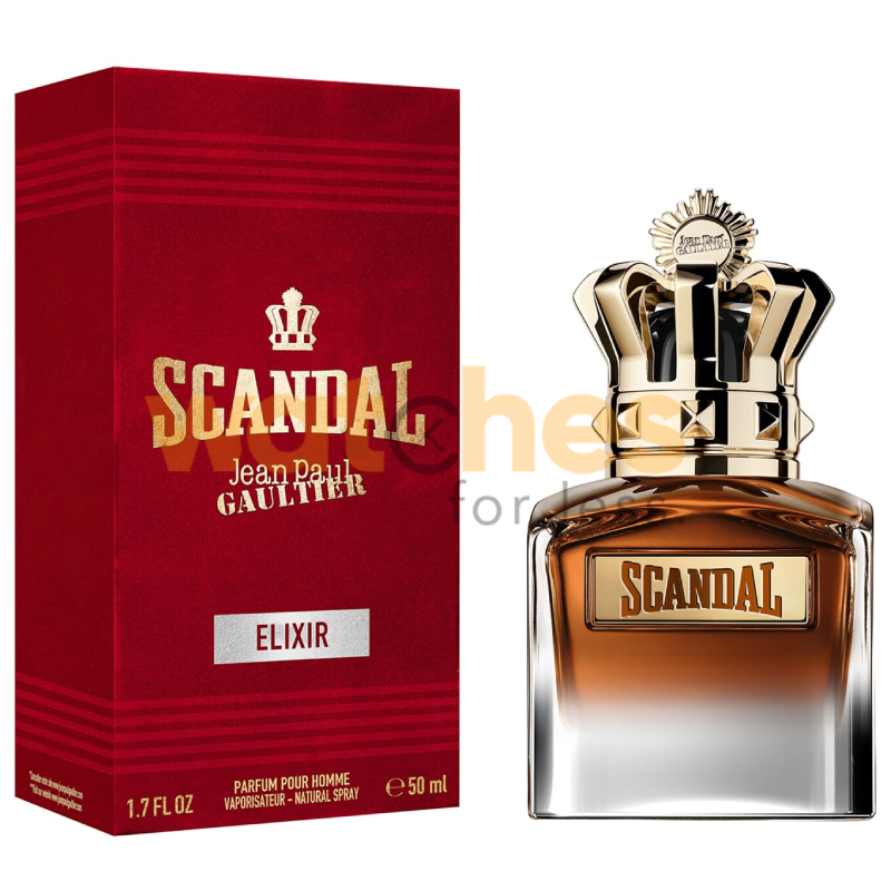 JEAN PAUL GAULTIER SCANDAL ELIXIR PARFUM Perfume For Men 50ML (Original Perfume) WFL Ref PO17835