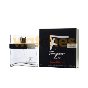 SALVATORE FERRAGAMO F BY FERRAGAMO BLACK EDT PERFUME FOR MEN 100ml (Original Perfume) (WFL Ref PO09821)