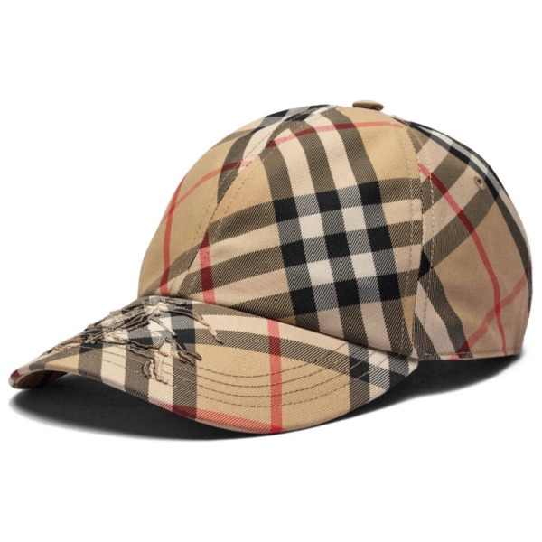 Burberry Men’s Classic Check Baseball Cap Multicolor 8100741