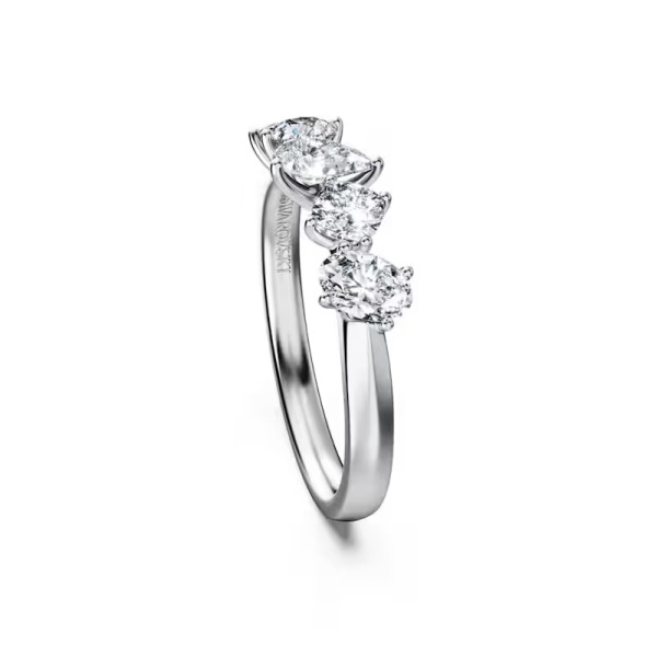 Swarovski Galaxy Ring Lab-Grown Diamonds Mixed Shapes White Gold 5688846 - Image 4