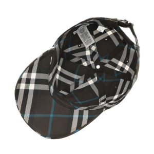 Burberry Women’s Check Baseball Cap Multicolor 8094790 - Image 4