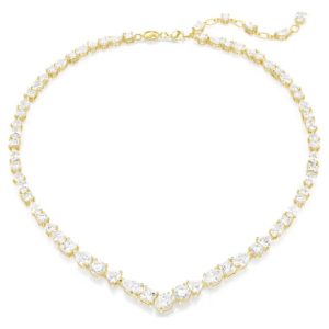 Swarovski Mesmera Necklace Mixed Cuts White 18K Gold Finish 5743826